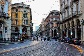 flash mob torino protesta